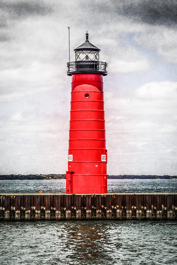 Kenosha Red lighthouse #1 Photograph by Chris Smith