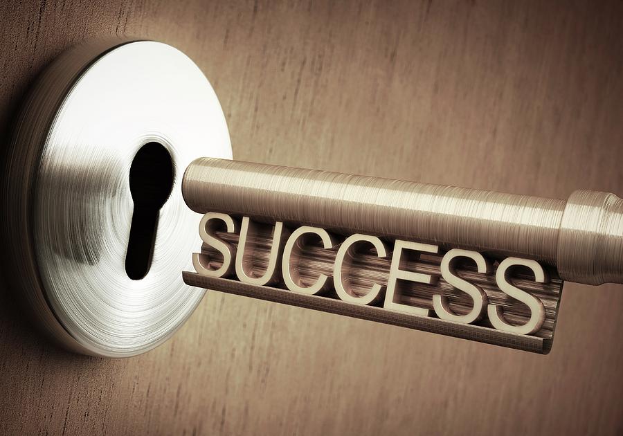 Key To Success #1 Photograph by Ktsdesign