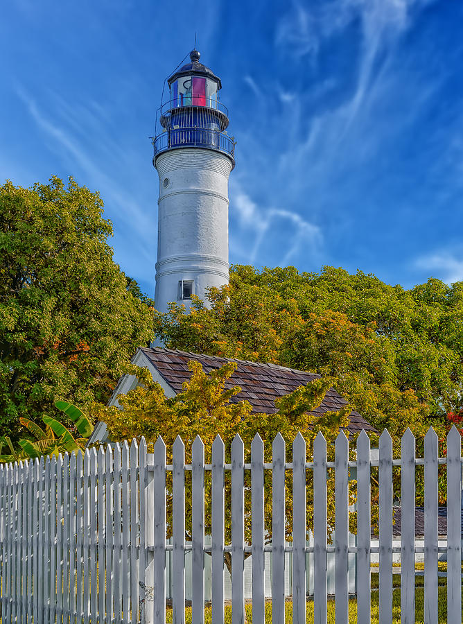Key West Lighthouse - 1848 #2 Photograph by Frank J Benz
