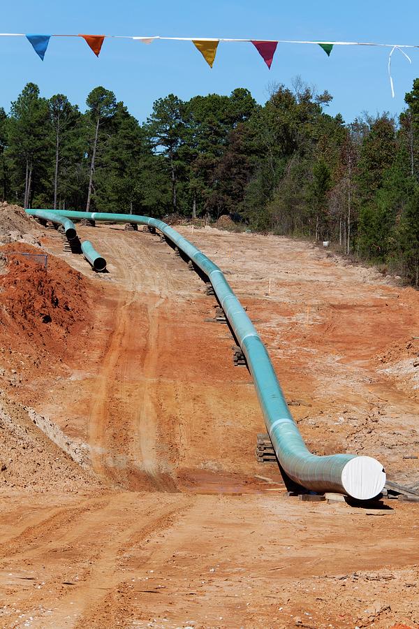 Keystone Xl Pipeline Construction #1 Photograph by Jim West