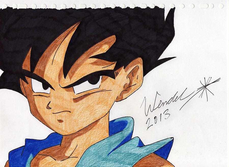 Dragon Ball drawings: learn how to DRAW using a PENCIL and COLORING PA –  GetCartoonizer™ - Official Website