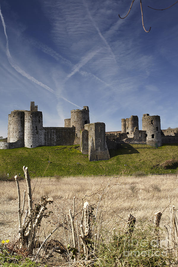 Wales Photograph - Kidwelly Castle #1 by Premierlight Images