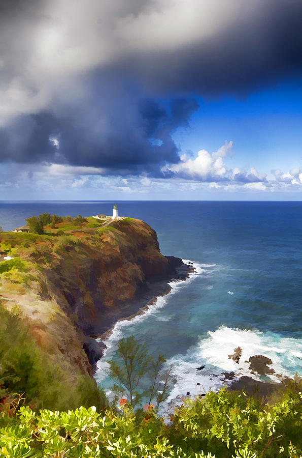 Kilauea Point  Lighthouse- Kauai Hawaii #1 Photograph by Douglas Barnard