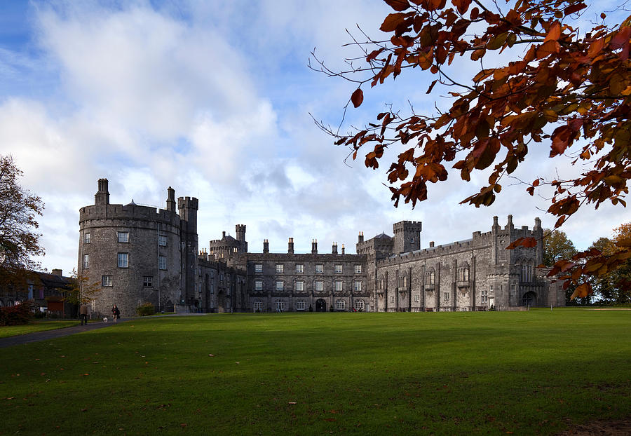 Castle Photograph - Kilkenny Castle - Rebuilt In The 19th #1 by Panoramic Images