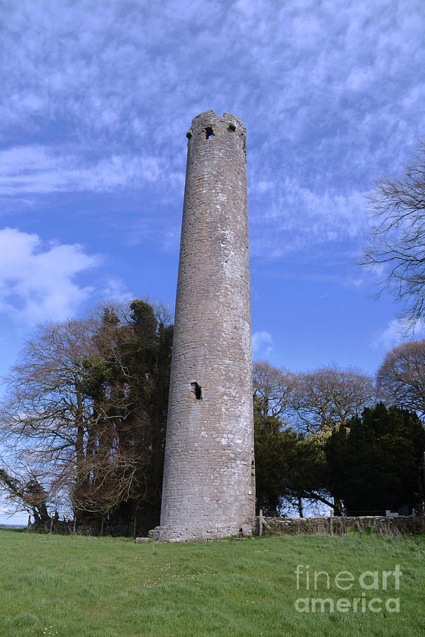 Kilree Round tower #1 Photograph by Joe Cashin
