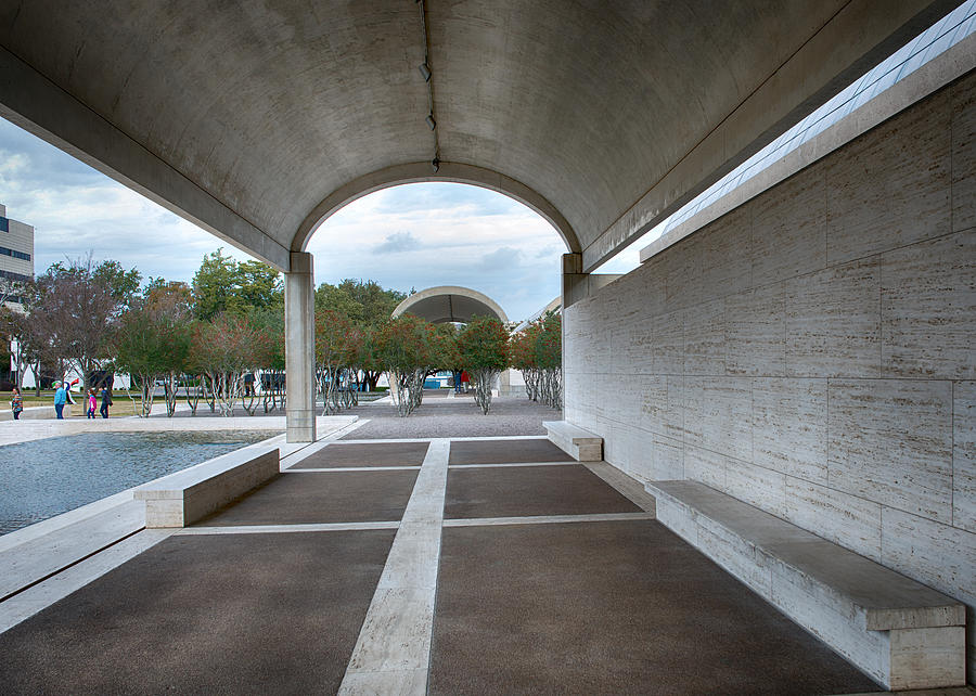 Kimbell Art Museum Fort Worth #2 Photograph by Rospotte Photography