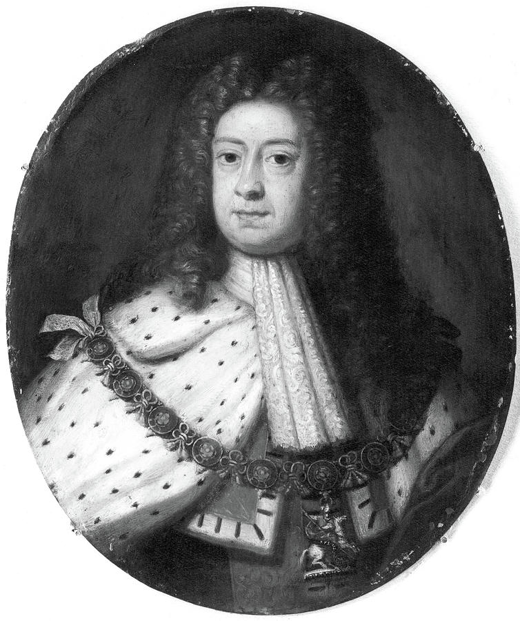 King George I (1660-1727) #1 Painting by Granger