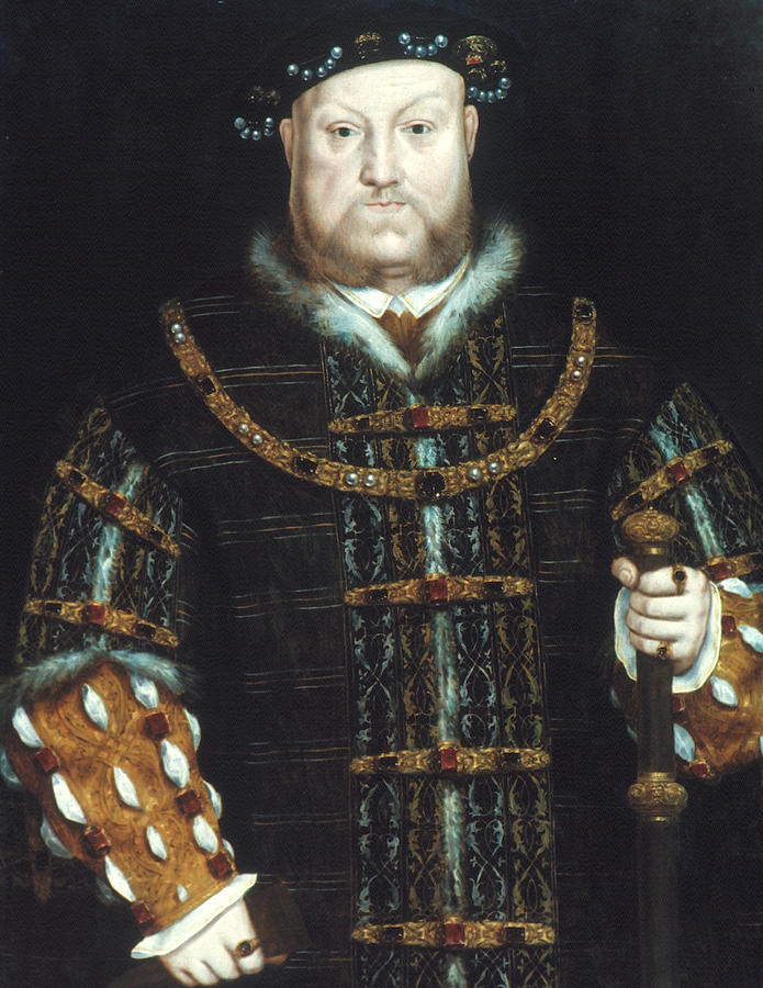 King Henry Viii Of England #1 Painting by Granger