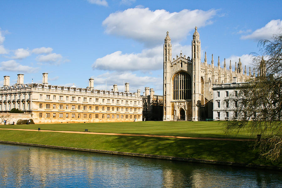 Cambridge Photograph - Kings College Cambridge #1 by Tom Gowanlock