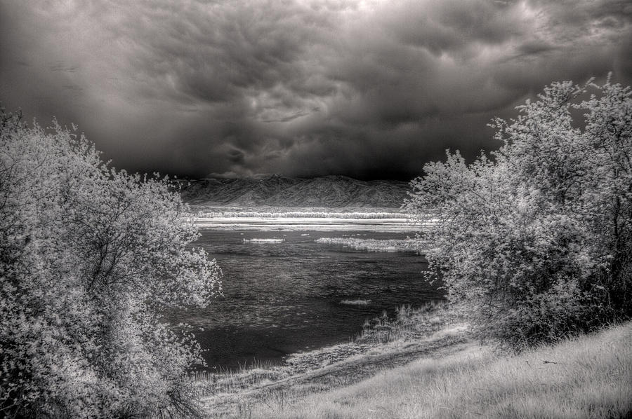 Landscape Photograph - Kootenai Wildlife Refuge in Infrared 1 by Lee Santa