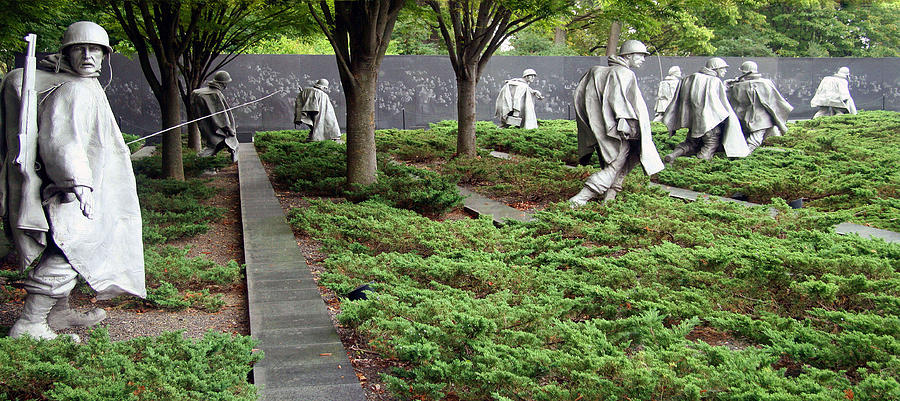 Korean War Veterans Memorial -- 1 Photograph by Cora Wandel | Fine Art ...