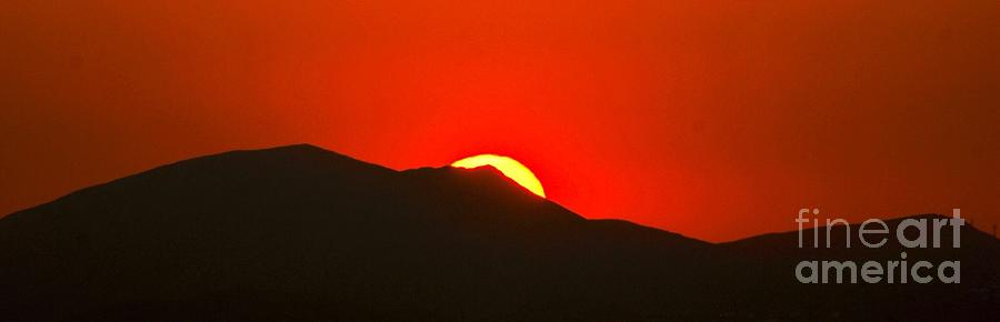 Sunset Photograph - Kos sunset #1 by Tyler howells