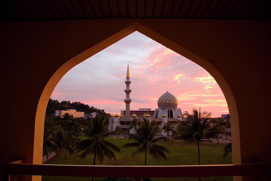 Kota Kinabalu State Mosque #1 Photograph by Richard Ianson