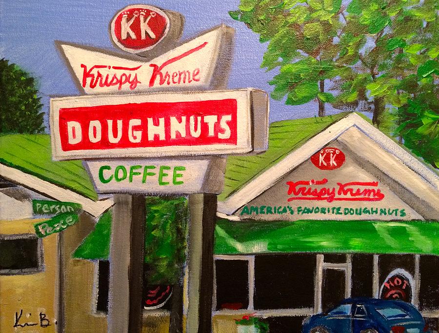 Krispy Kreme 5 Painting by Kimberly Balentine - Fine Art America