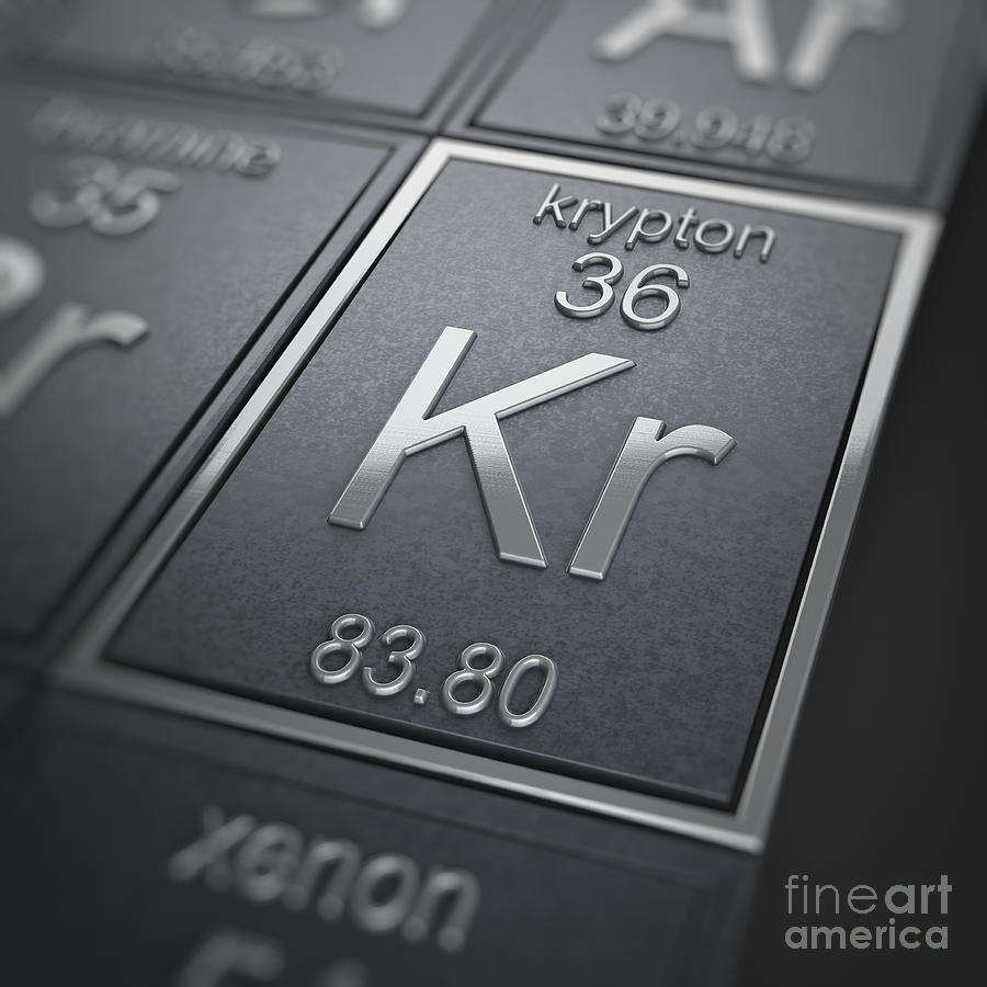 Krypton Chemical Element #1 Photograph by Science Picture Co