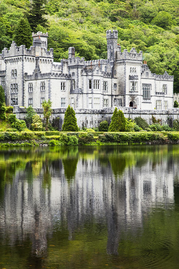 Holiday Photograph - Kylemore Abbeycounty Galway Ireland #1 by Peter Zoeller