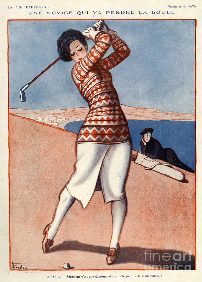 French Drawing - La Vie Parisienne 1924 1920s France A #1 by The Advertising Archives