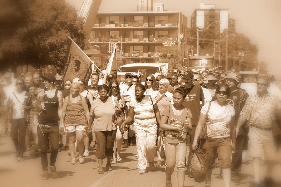Labor Day Parade #1 Photograph by Valentino Visentini