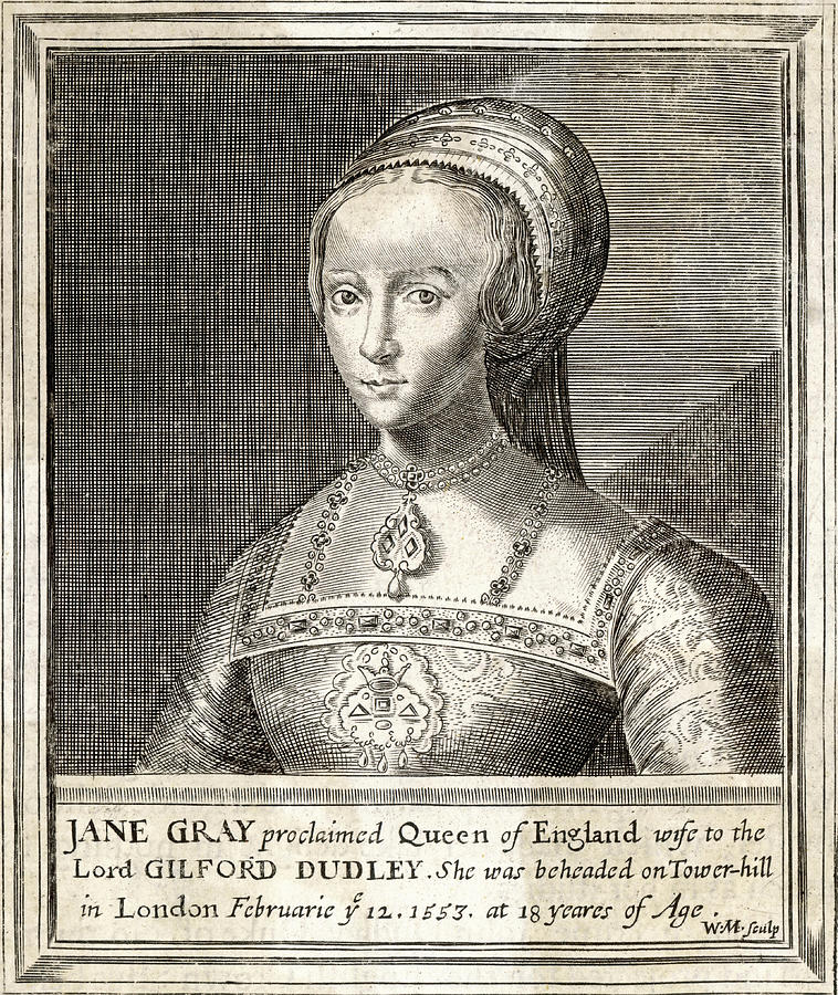 Lady Jane Grey Proclaimed Queen Drawing By Mary Evans Picture Library Pixels 