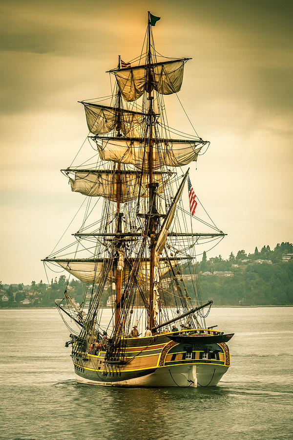 Lady Washington Sailing Vessel Photograph by Mike Penney - Fine Art America