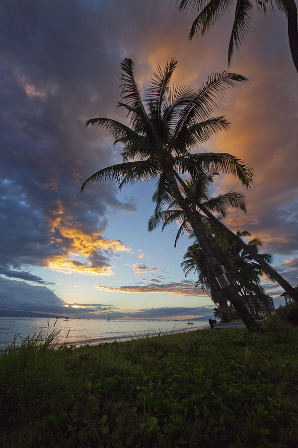 Lahaina Sunset #1 Photograph by James Roemmling