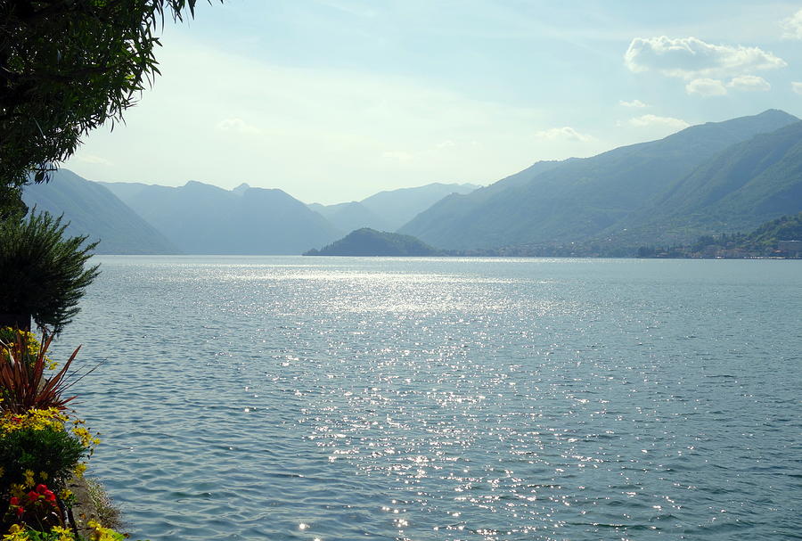 Mountain Photograph - Lake Como #1 by Valentino Visentini