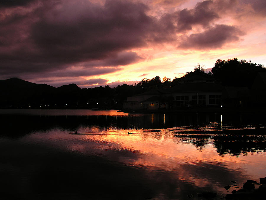Lake J Sunset #1 Photograph by Craig Burgwardt