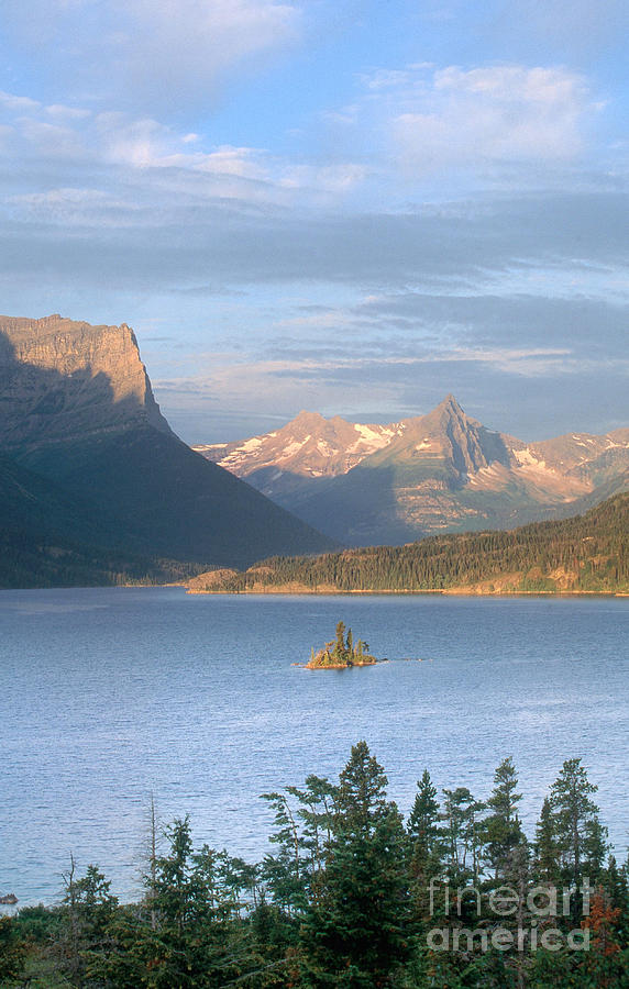 Lake St. Mary, Glacier National Park #1 Photograph by Art Wolfe