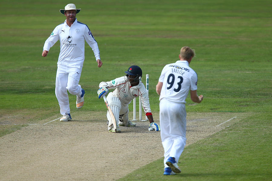 Lancashire v Hampshire - Specsavers County Championship: Division One #1 Photograph by Dave Thompson