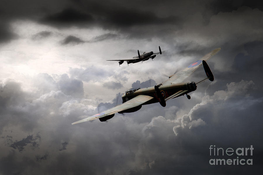 Lancaster Storm #1 Digital Art by Airpower Art