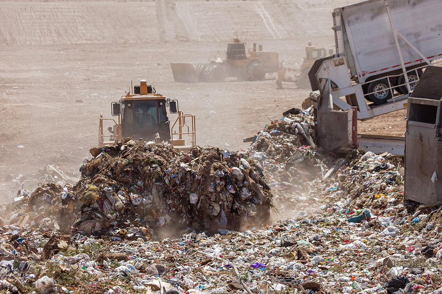 Phoenix Photograph - Landfill Waste Disposal Site #1 by Peter Menzel