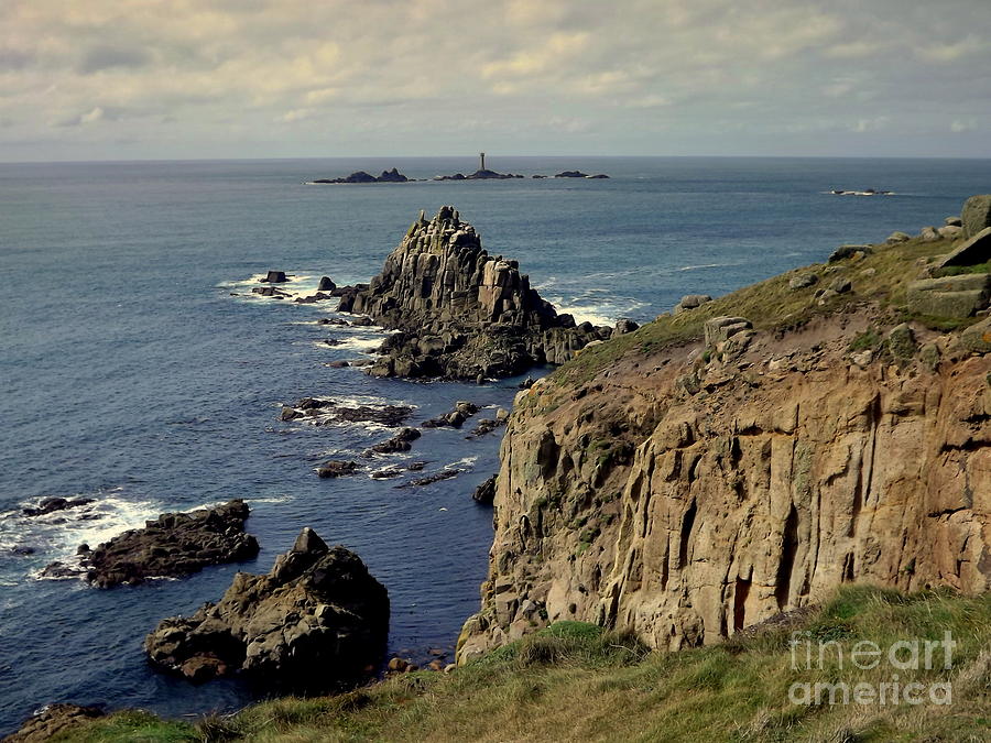 Seascape Lands End Photograph by Linsey Williams