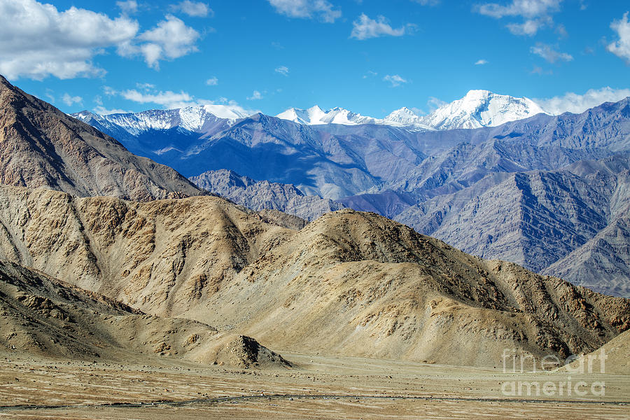 Landscape Of Ladakh Jammu And Kashmir India Photograph
