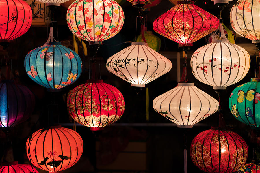 Lanterns in Hoi An city, Vietnam #1 Photograph by Jethuynh