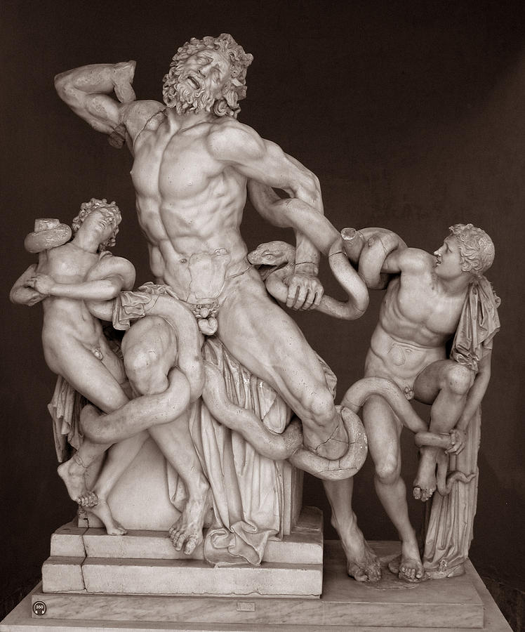 Laocoon and His Sons #1 Photograph by Michael Kirk