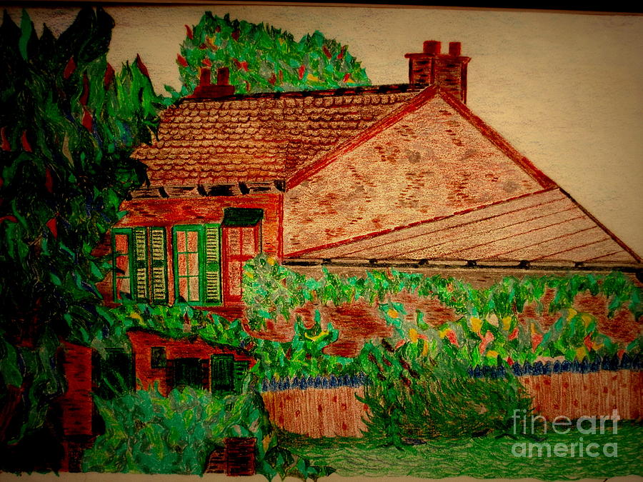 Lapin Agile #2 Pastel by Bill OConnor