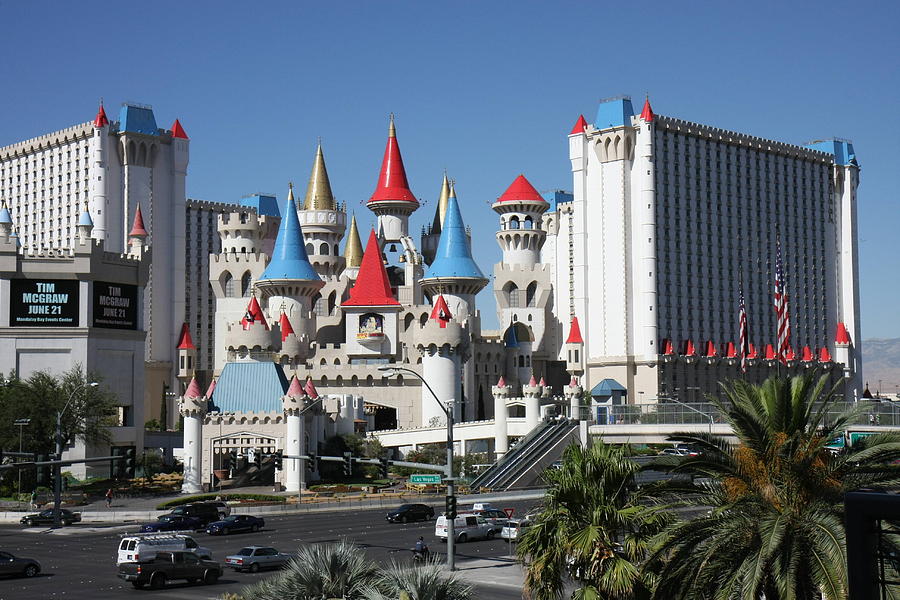 Castle Photograph - Las Vegas - Excalibur Casino - 12121 #1 by DC Photographer