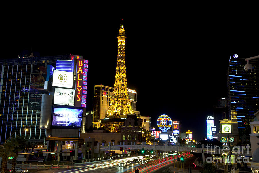 Las Vegas Nightlife #1 Photograph by Anthony Totah