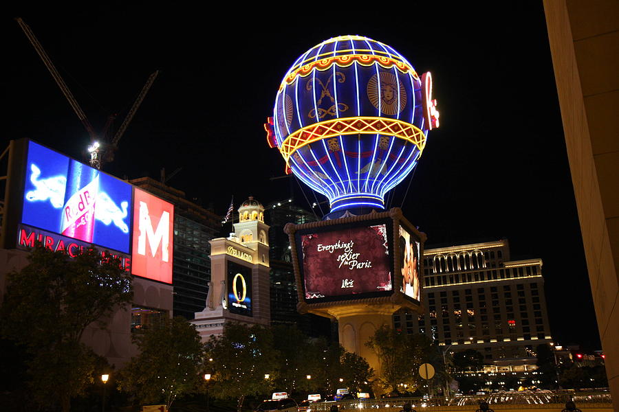 Paris Photograph - Las Vegas - Paris Casino - 121211 #1 by DC Photographer