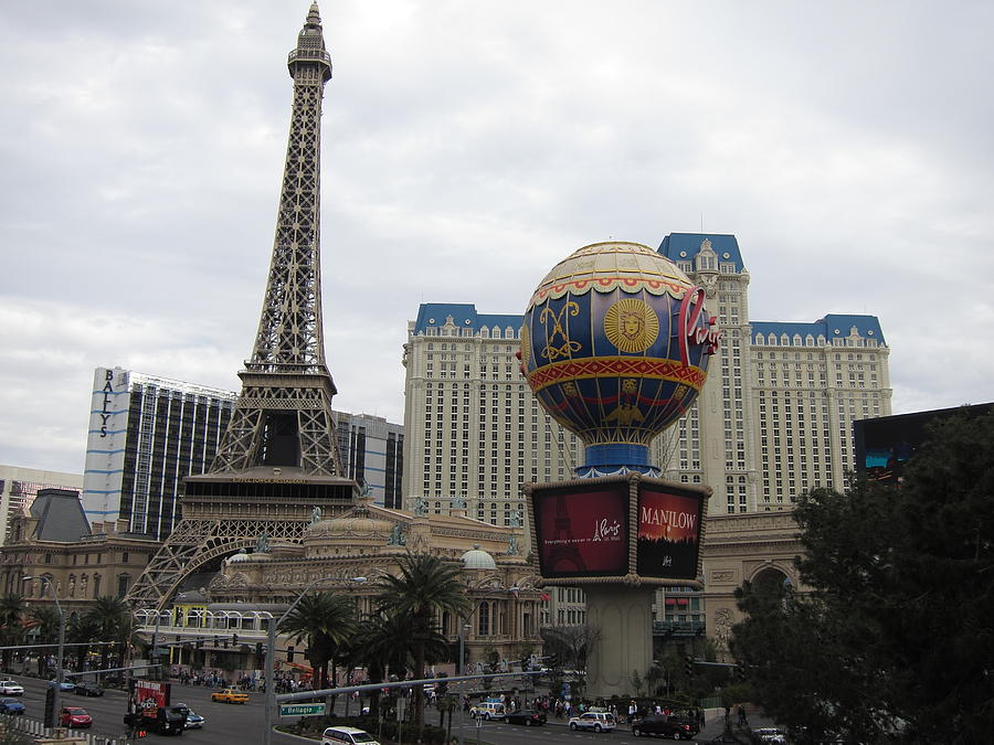 Paris Photograph - Las Vegas - Paris Casino - 12123 #1 by DC Photographer