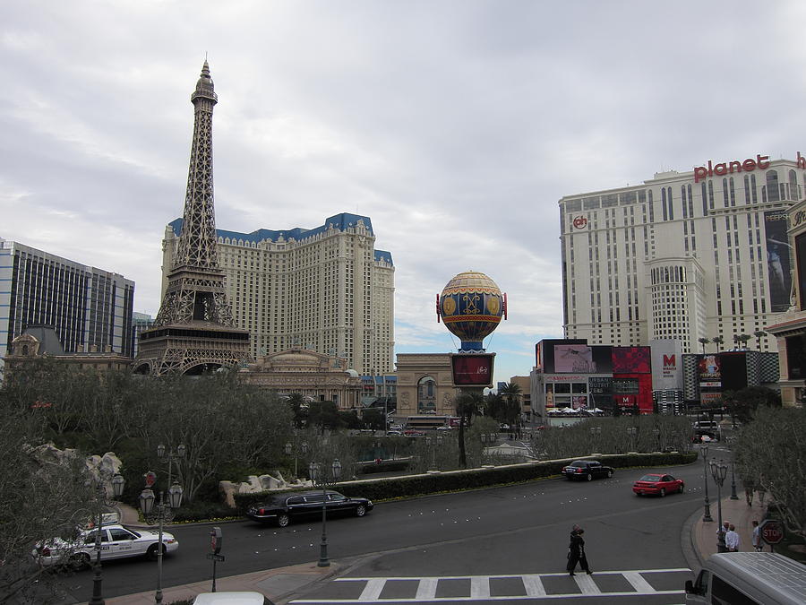 Paris Photograph - Las Vegas - Paris Casino - 12124 #1 by DC Photographer