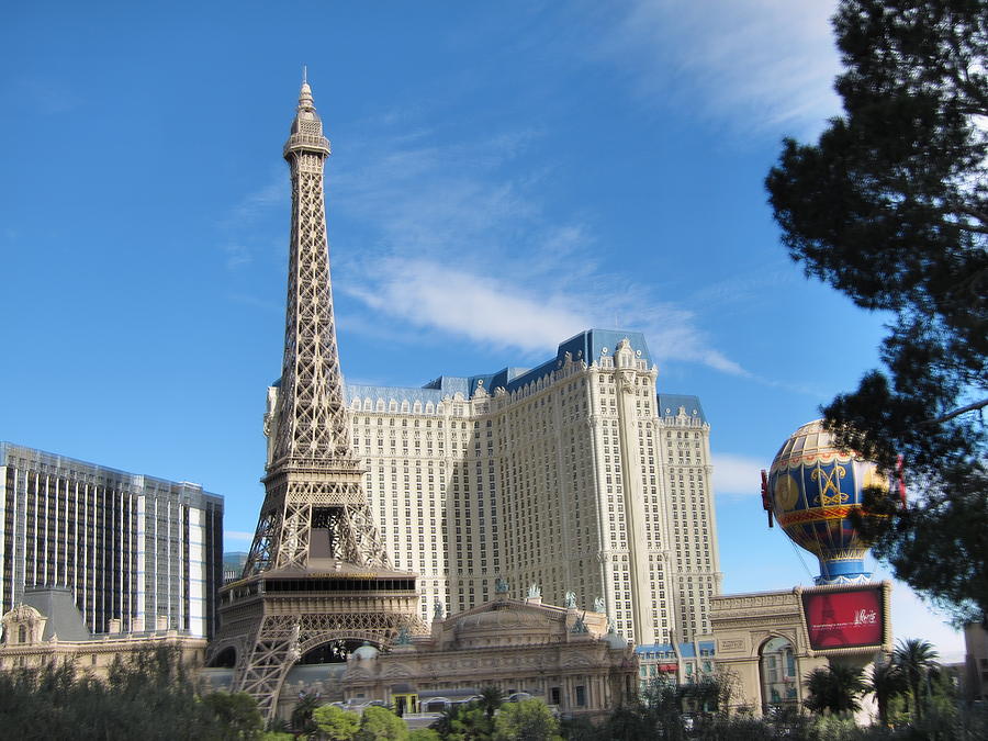 Paris Photograph - Las Vegas - Paris Casino - 12126 #1 by DC Photographer