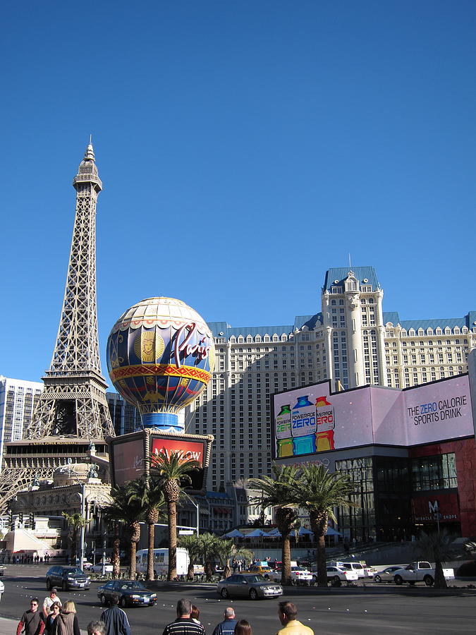 Paris Photograph - Las Vegas - Paris Casino - 12128 #1 by DC Photographer