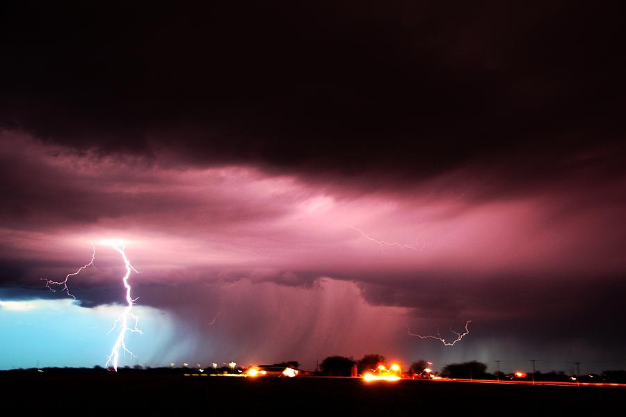 Late Evening Nebraska Thunderstorm #9 Photograph by NebraskaSC