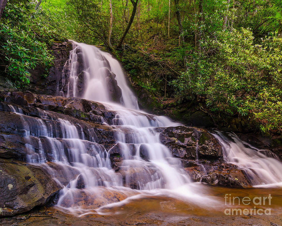 Laurel Falls #2 Photograph by Anthony Heflin
