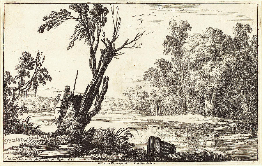 Laurent Drawing - Laurent De La Hyre French, 1606 - 1656 #1 by Quint Lox