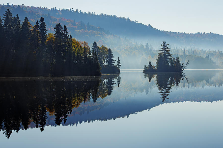 Mountain Photograph - Laurentides #1 by Mircea Costina Photography