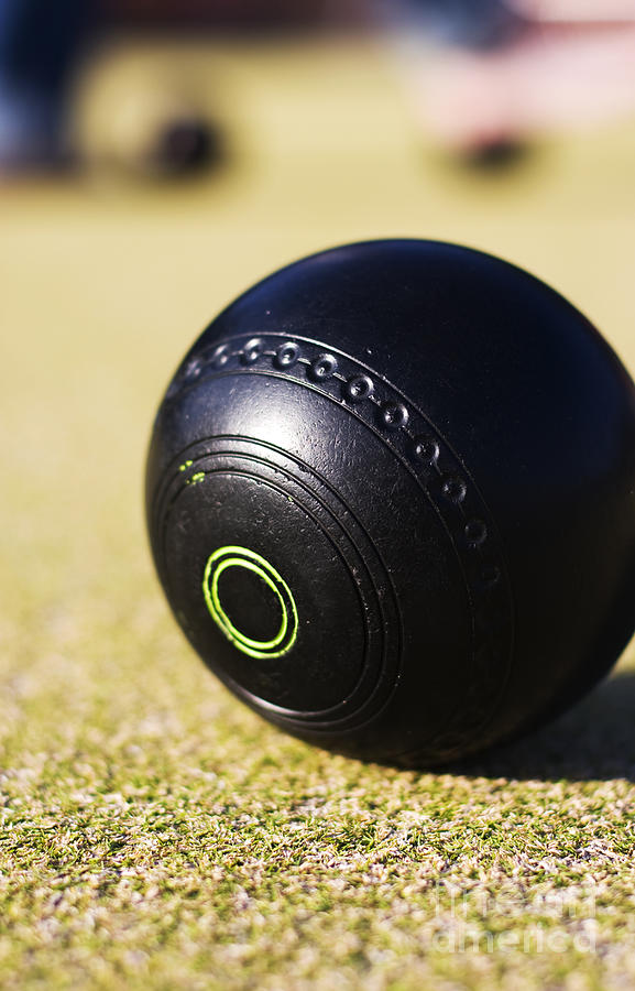 Lawn Bowls Ball Photograph by Jorgo Photography