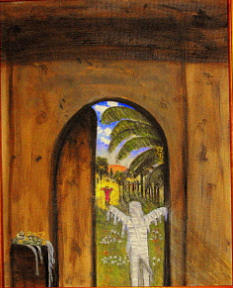 Lazarus Come Out #1 Painting by Larry Farris