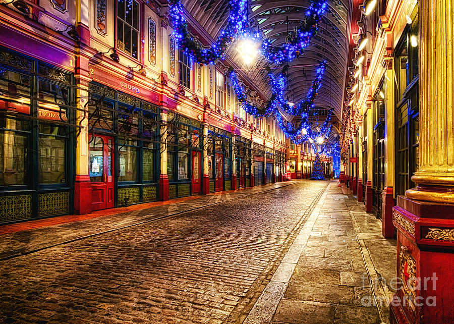 Leadenhall Christmas Lights Photograph by Jack Torcello